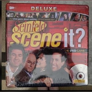 Seinfield Scene It Deluxe DVD Game, Sealed, Brand New.